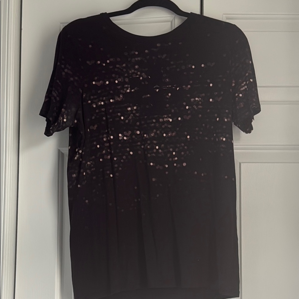 Tory Burch Black print Short Sleeve T-Shirt